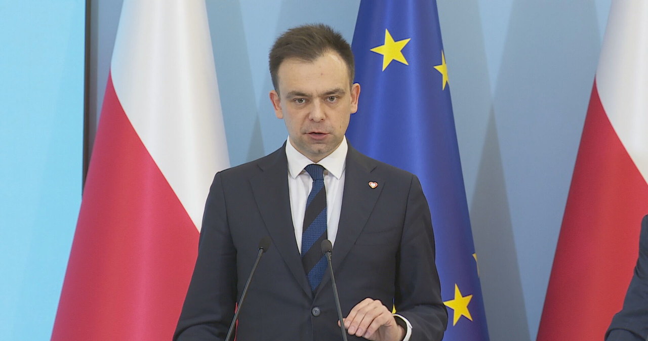 Minister finansów Andrzej Domański przedstawił założenia zmian w składce zdrowotnej /Polsat News /Polsat News
