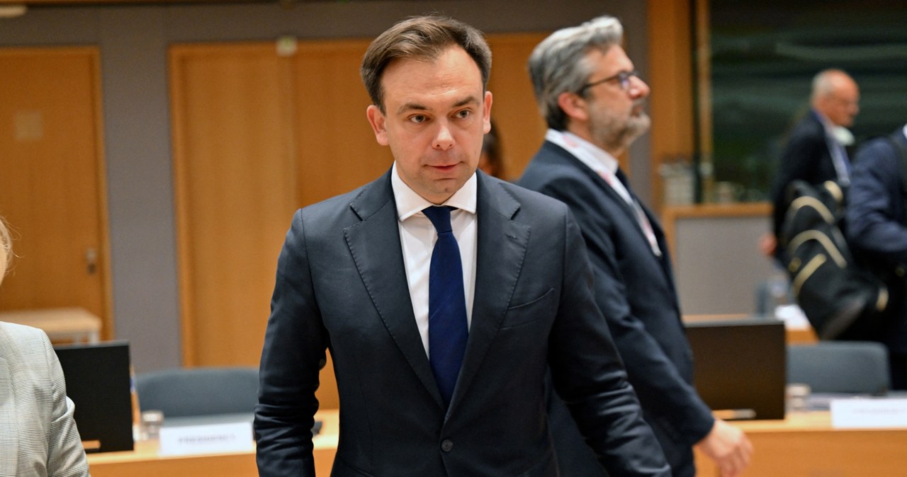 Minister finansów Andrzej Domański przewodniczył posiedzeniu unijnej Rady do Spraw Gospodarczych i Finansowych (ECOFIN) w Brukseli /NICOLAS TUCAT /AFP