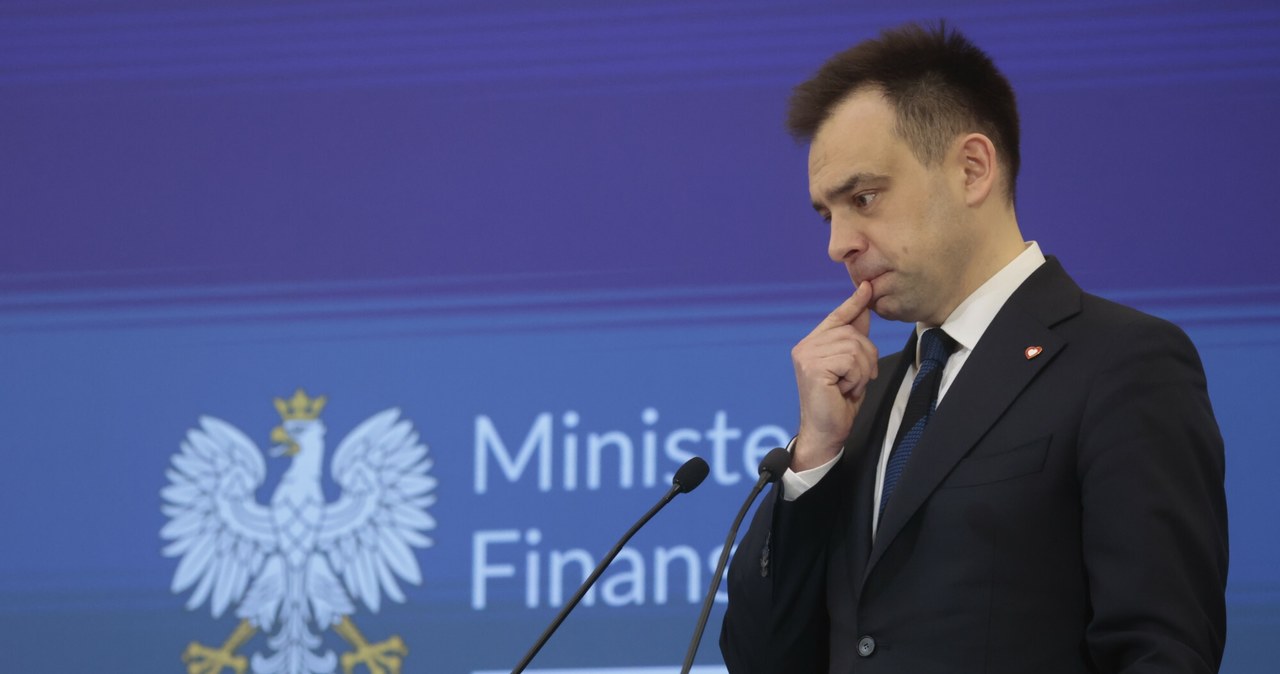 Minister finansow Andrzej Domański /Hornet /Reporter