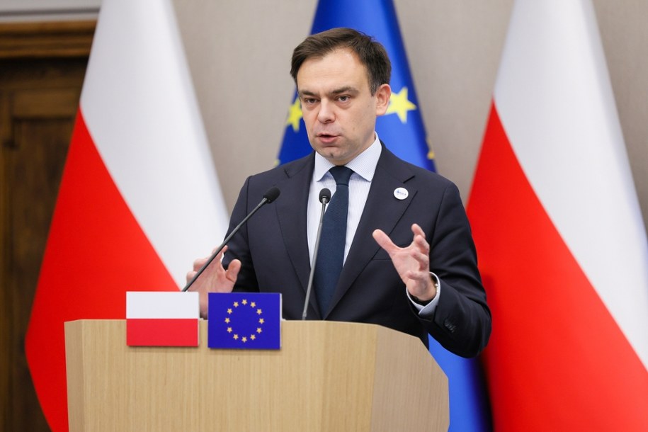 Minister finansów i gospodarki Andrzej Domański w gmachu Ministerstwa Finansów w Warszawie, 31.10.2025 /Rafał Guz /PAP