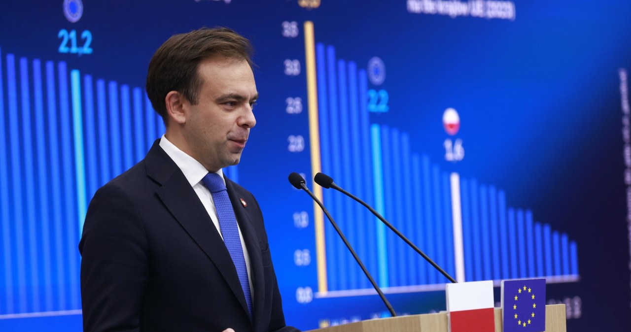 Minister finansów i gospodarki Andrzej Domański / Filip Naumienko/REPORTER  /East News