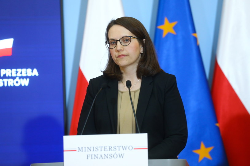 Minister finansów Magdalena Rzeczkowska /Rafał  Guz /PAP