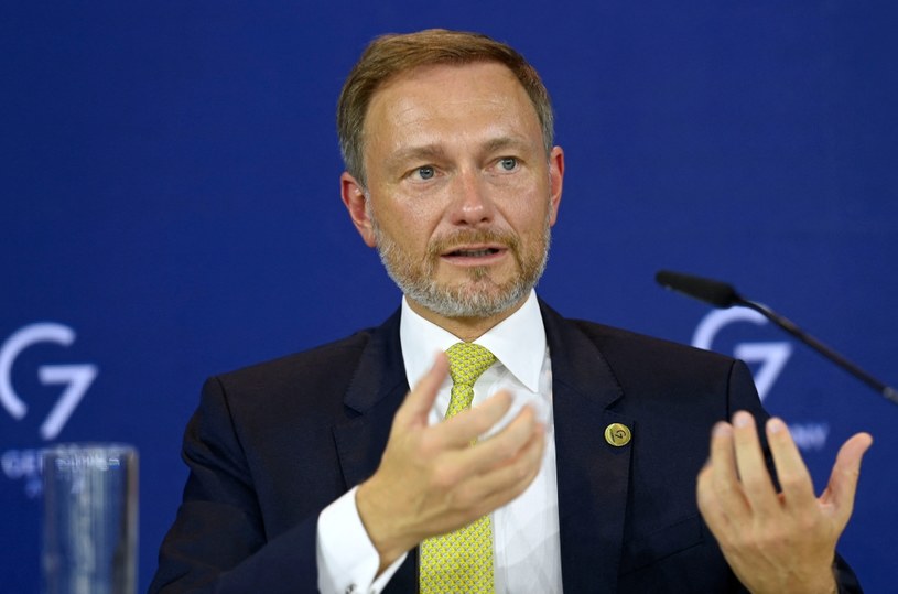 Minister finansów Niemiec Christian Lindne /AFP