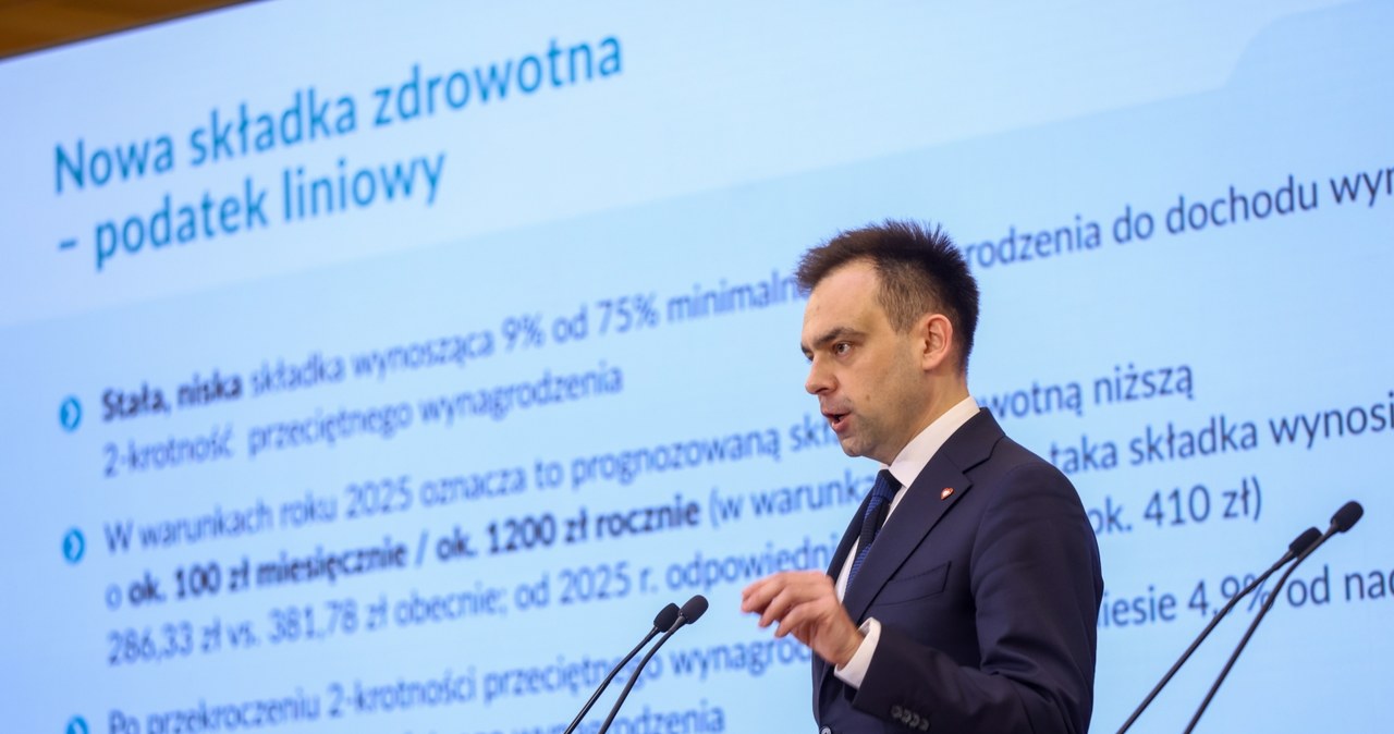 Minister finansów przedstawił propozycję zmian w składce zdrowotnej płaconej przez przedsiębiorców /Leszek Szymański /PAP
