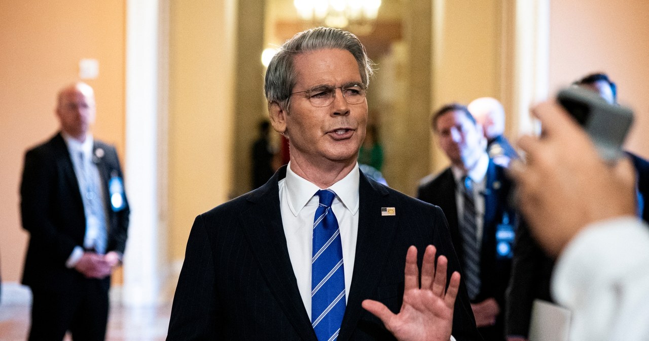 Minister finansów USA Scott Bessent /Al Drago / GETTY IMAGES NORTH AMERICA /AFP