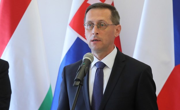 Minister finansów Węgier Mihaly Varga / 	Paweł Supernak   /PAP