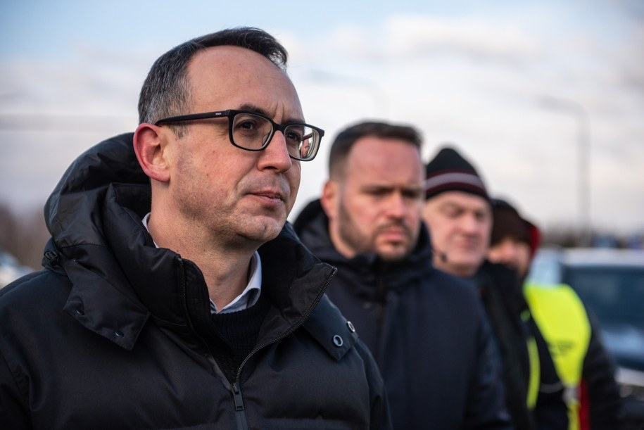 Minister infrastruktury Dariusz Klimczak /Wojtek Jargiło /PAP