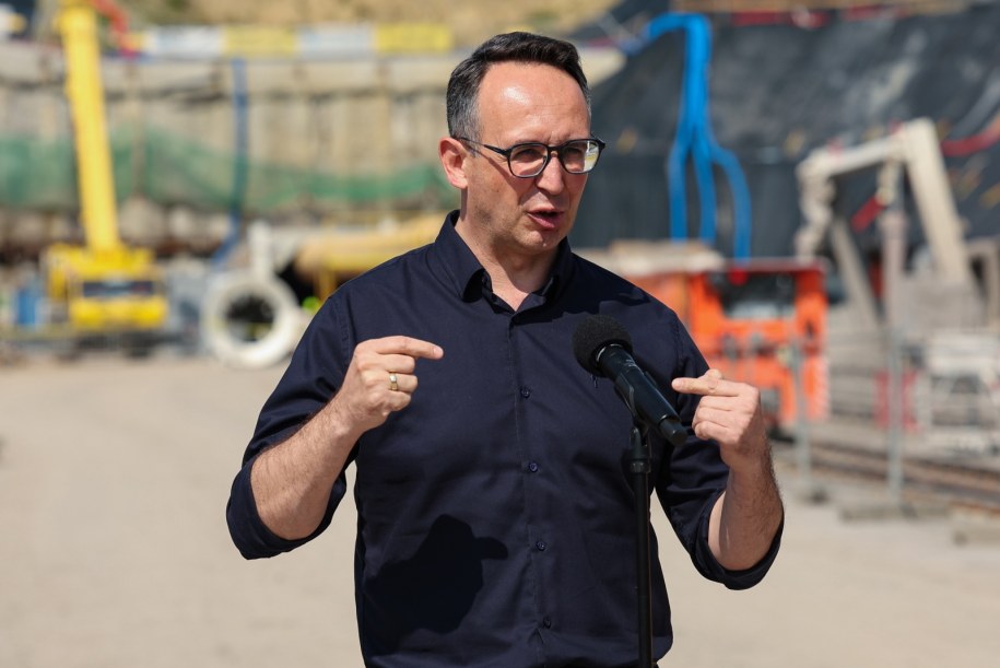 Minister infrastruktury Dariusz Klimczak /Grzegorz Momot /PAP