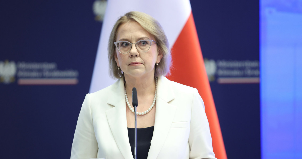 Minister klimatu Anna Moskwa /Tomasz Jastrzębowski /Reporter