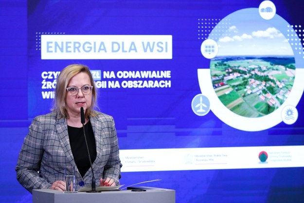 Minister klimatu i środowiska Anna Moskwa /Tomasz Gzell /PAP