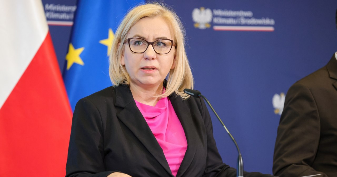 Minister klimatu i środowiska Paulina Hennig-Kloska /Szymon Pulcyn /PAP