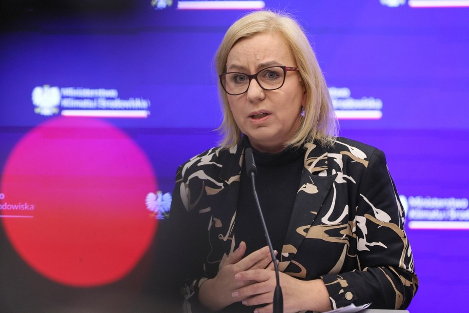 Minister klimatu i środowiska Paulina Hennig-Kloska. /Paweł Supernak  /PAP
