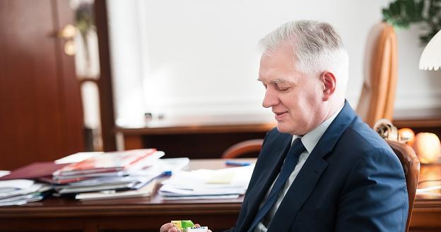 Minister nauki i szkolnictwa wyższego Jarosław Gowin. Fot. W. Kompała /