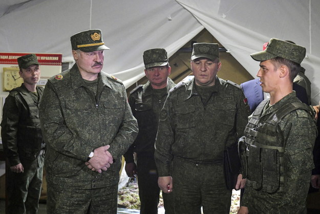 Minister obrony Białorusi o zagrożeniu zza zachodniej granicy /ANDREI STASEVICH / BELTA / POOL /PAP/EPA