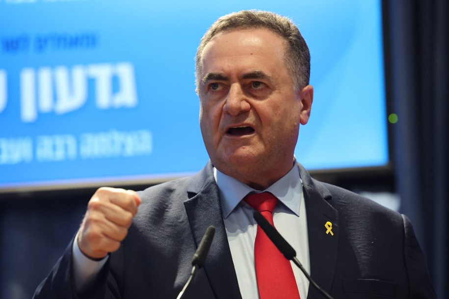 Minister obrony Izraela Israel Kac /ABIR SULTAN /PAP/EPA