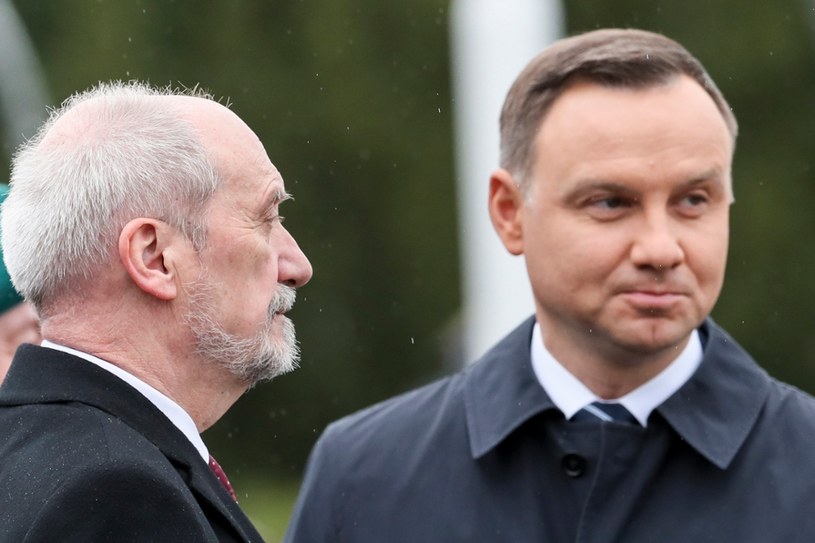 Minister obrony narodowej Antoni Macierewicz i prezydent Andrzej Duda /Andrzej Iwańczuk /Reporter