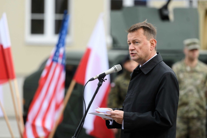 Minister obrony narodowej Mariusz Błaszczak /Jakub Kaczmarczyk /PAP /PAP