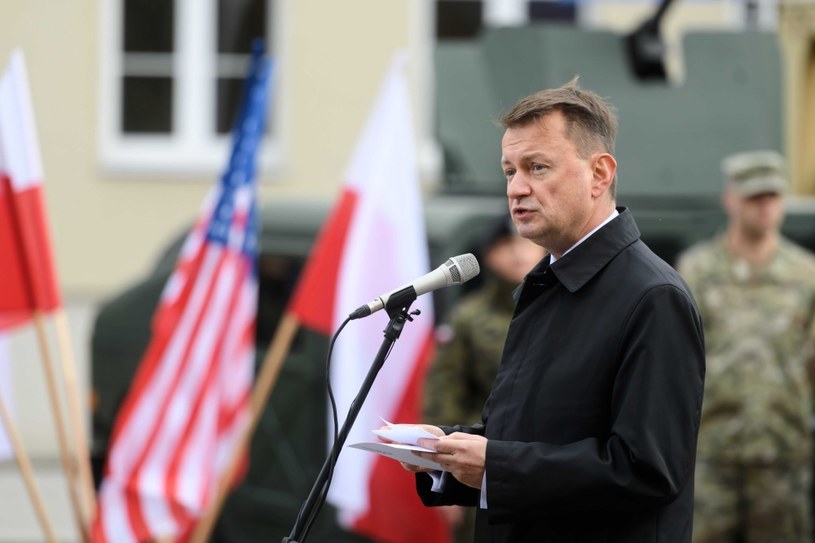 Minister obrony narodowej Mariusz Błaszczak /Jakub Kaczmarczyk /PAP
