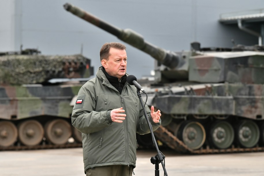 Minister obrony narodowej Mariusz Błaszczak / 	Maciej Kulczyński    /PAP