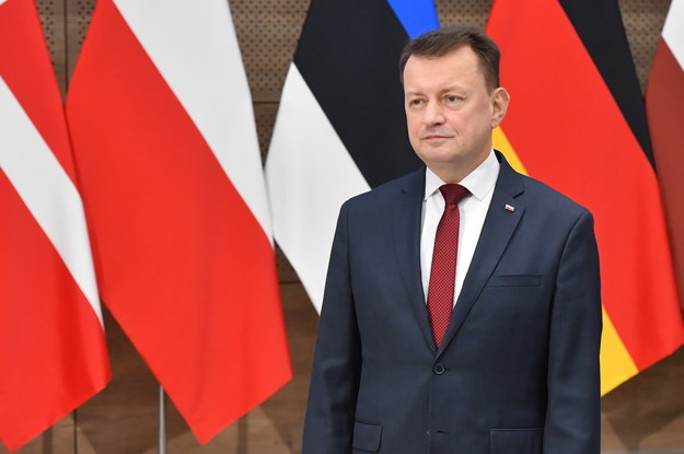 Minister obrony narodowej Mariusz Błaszczak /Radek Pietruszka /PAP