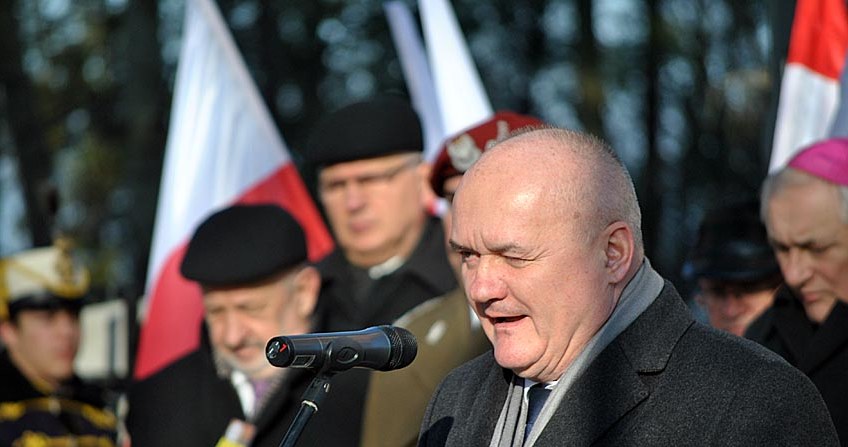 Minister obrony narodowej Węgier Csaba Hende /Małgorzata Żyłko /INTERIA.PL