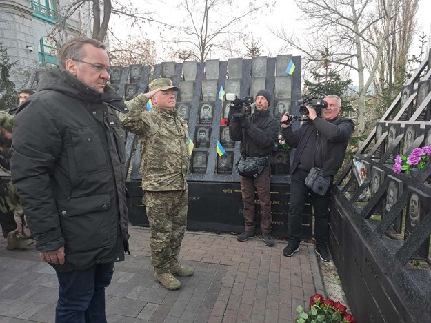 Minister obrony Niemiec Boris Pistorius przybył z wizytą do Kijowa /	Andreas Stein /PAP/DPA