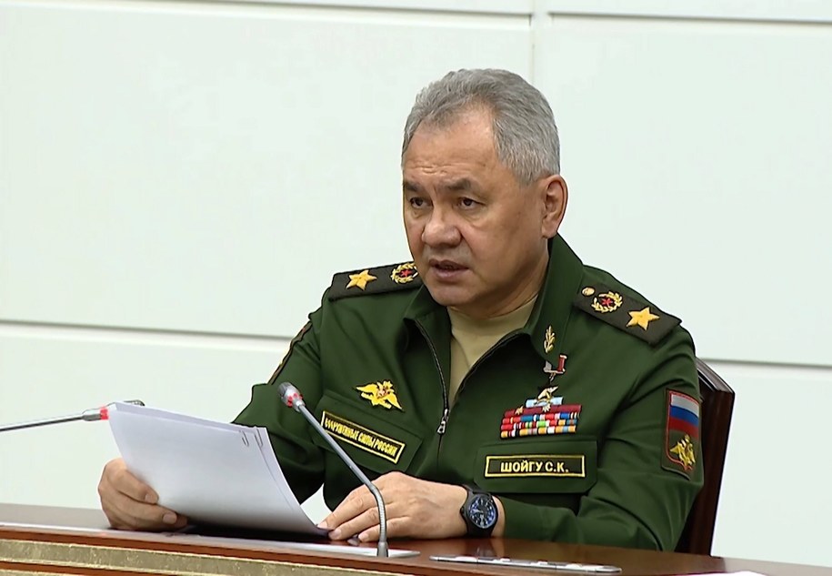 Minister obrony Rosji Siergiej Szojgu /RUSSIAN DEFENCE MINISTRY /PAP