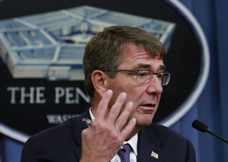 Minister obrony USA Ash Carter /YURI GRIPAS / AFP /AFP