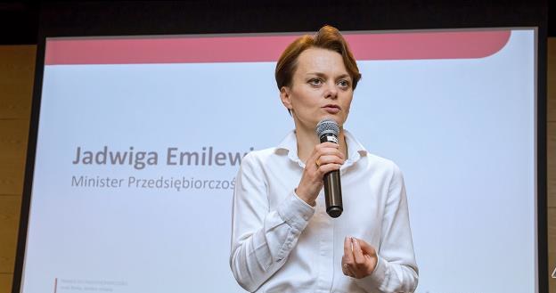 Minister przedsiębiorczości i technologii Jadwiga Emilewicz w Lublinie /PAP