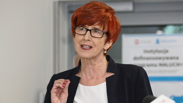 Minister rodziny, pracy i polityki społecznej Elżbieta Rafalska / 	Lech Muszyński    /PAP