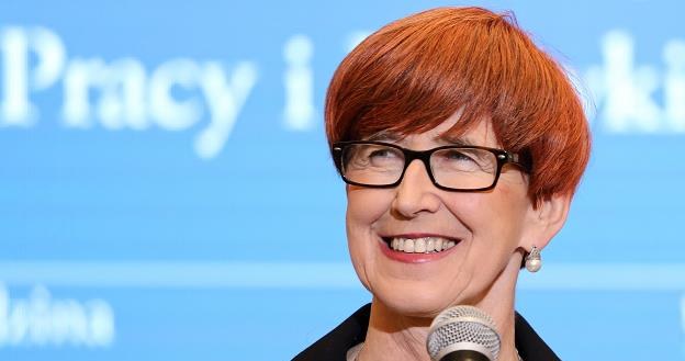 Minister rodziny, pracy i polityki społecznej Elżbieta Rafalska /PAP