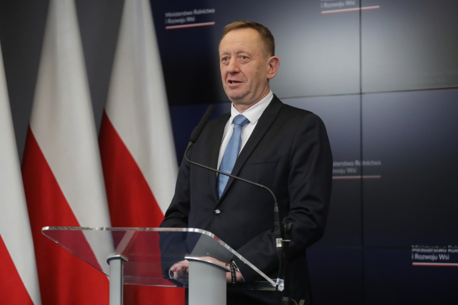 Minister rolnictwa i rozwoju wsi Robert Telus /Albert Zawada /PAP
