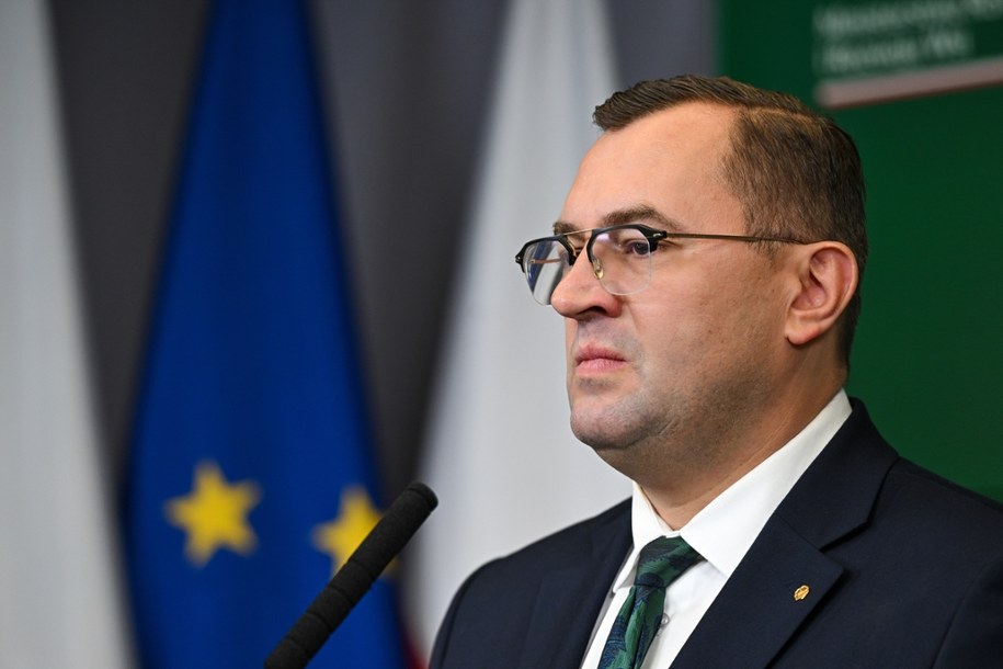 Ministro rolnictwa y rozwoju wsi Stefan Krajewski. /Radek Pietruszka /PAP