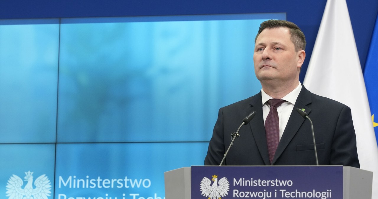 Minister rozwoju i technologii Krzysztof Paszyk zdradził szczegóły programu dyplomacji gospodarczej /Marysia Zawada /Reporter