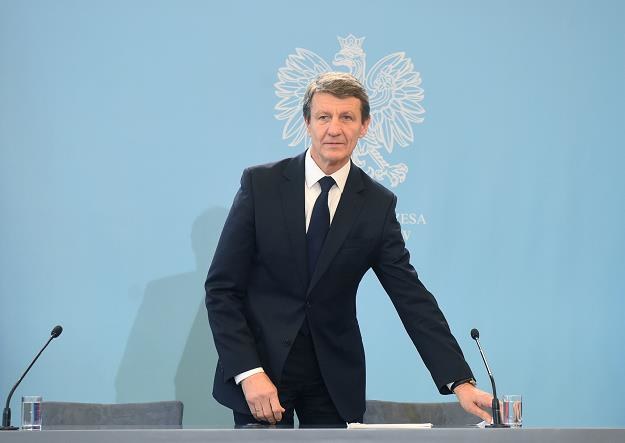 Minister skarbu państwa Andrzej Czerwiński. Fot. Radek Pietruszka /PAP