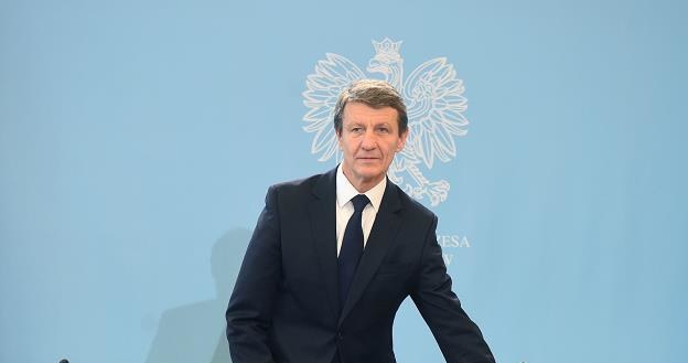 Minister skarbu państwa Andrzej Czerwiński. Fot. Radek Pietruszka /PAP