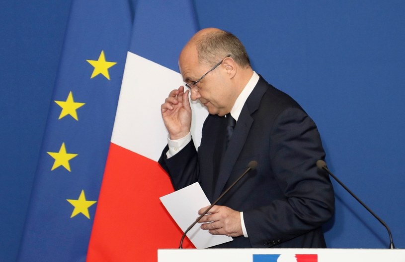 Minister spraw wewnętrznych Francji Bruno Le Roux podał się do dymisji /JACQUES DEMARTHON  /AFP