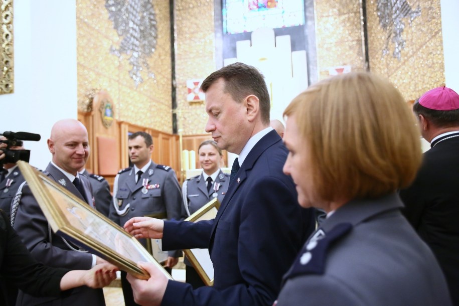 Minister spraw wewnętrznych i administracji Mariusz Błaszczak /Leszek Szymański /PAP