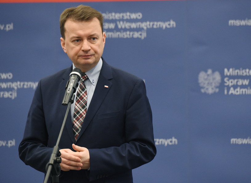 Minister spraw wewnętrznych i administracji Mariusz Błaszczak /Radek Pietruszka /PAP