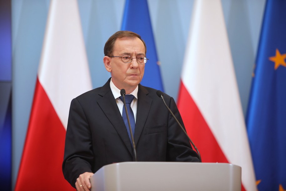 Minister spraw wewnętrznych i administracji Mariusz Kamiński. /Wojciech Olkusnik /PAP