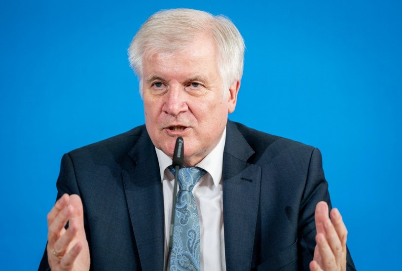 Minister spraw wewnętrznych Niemiec Horst Seehofer /Kay Nietfeld / dpa /AFP