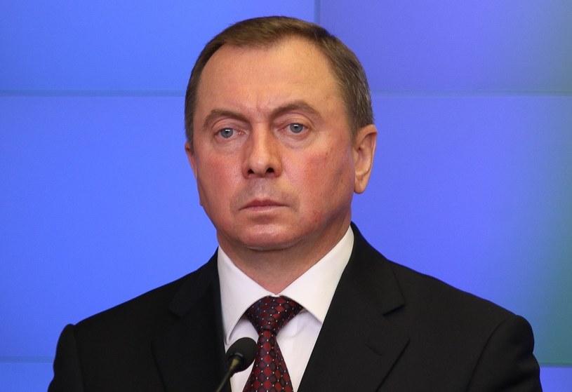 Minister spraw zagranicznych Białorusi Uładzimir Makiej /Michal Dyjuk /Reporter