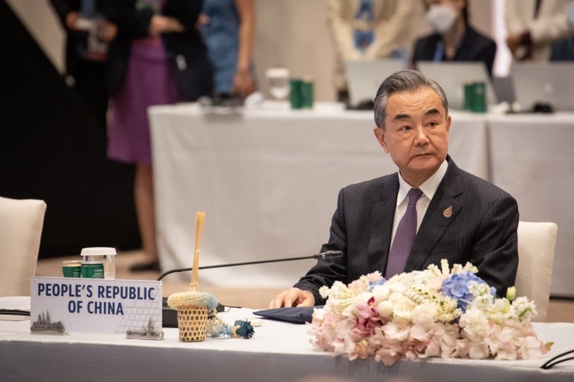 Minister spraw zagranicznych Chin, Wang Yi /GUILLAUME PAYEN /AFP