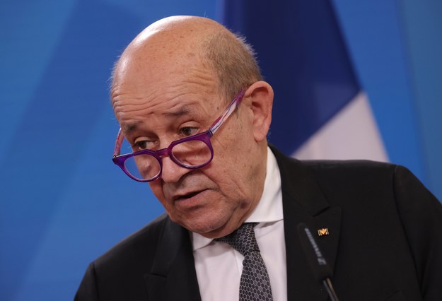 Minister spraw zagranicznych Francji Jean-Yves Le Drian /SEAN GALLUP / POOL /PAP/EPA