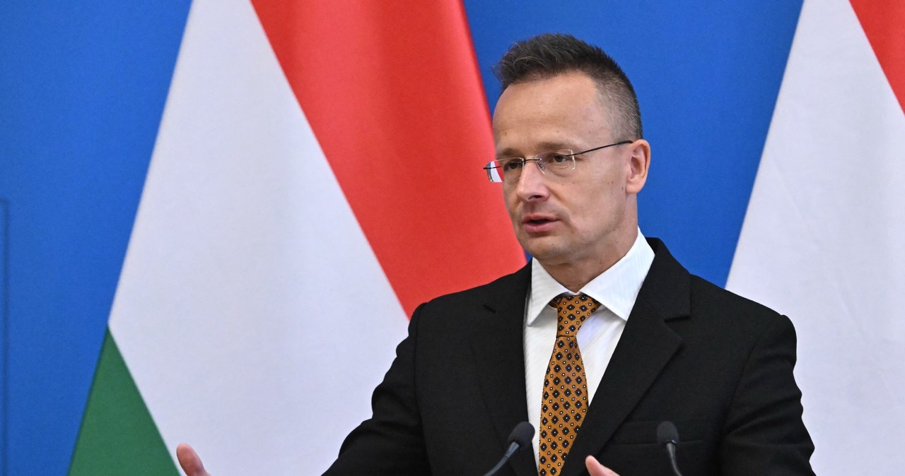 Minister spraw zagranicznych i handlu Węgier Peter Szijjarto /Attila Kisbendek /AFP