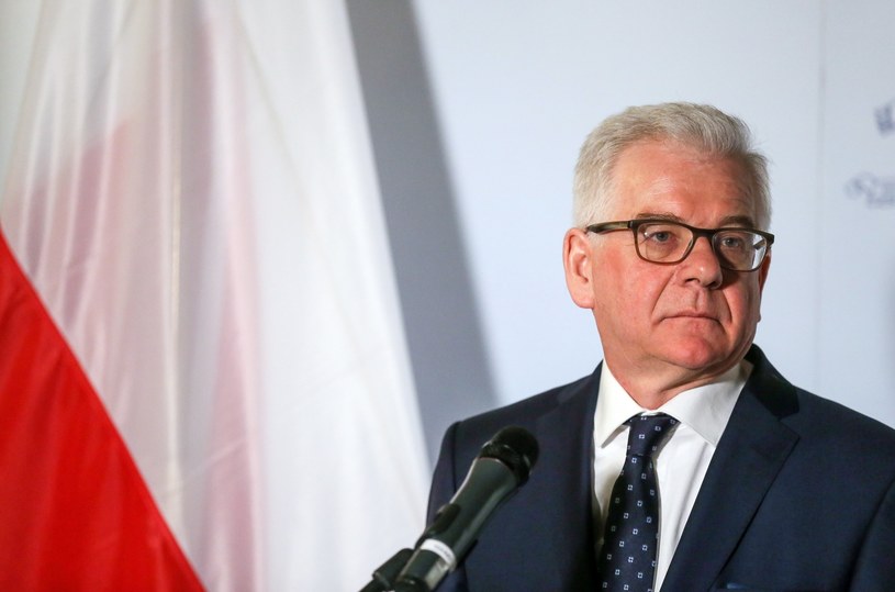 Minister spraw zagranicznych Jacek Czaputowicz: Świat usłyszał, że Polska nie była czynnikiem sprawczym Holocaustu /STEPHANIE LECOCQ  /PAP/EPA