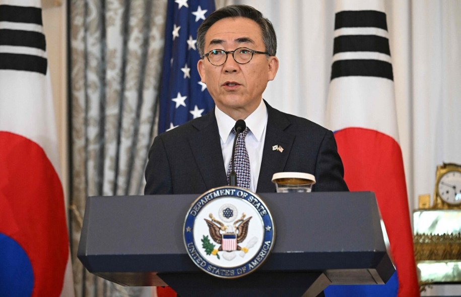 Minister spraw zagranicznych Korei Południowej Czo Te Jeol /SAUL LOEB/AFP /East News