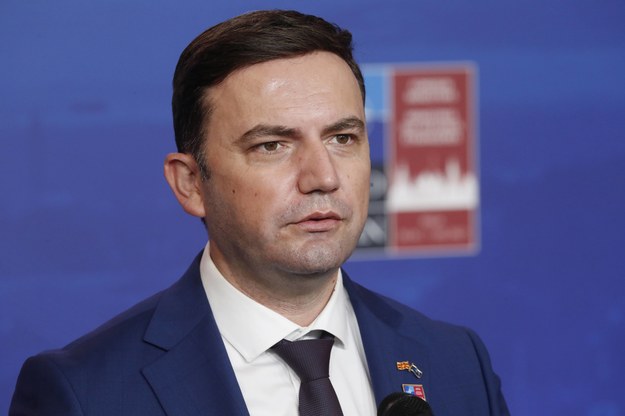 Minister spraw zagranicznych Macedonii Północnej Bojar Osmani /TOMS KALNINS  /PAP