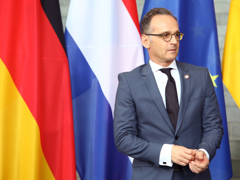 Minister spraw zagranicznych Niemiec Heiko Maas /OMER MESSINGER  /PAP/EPA
