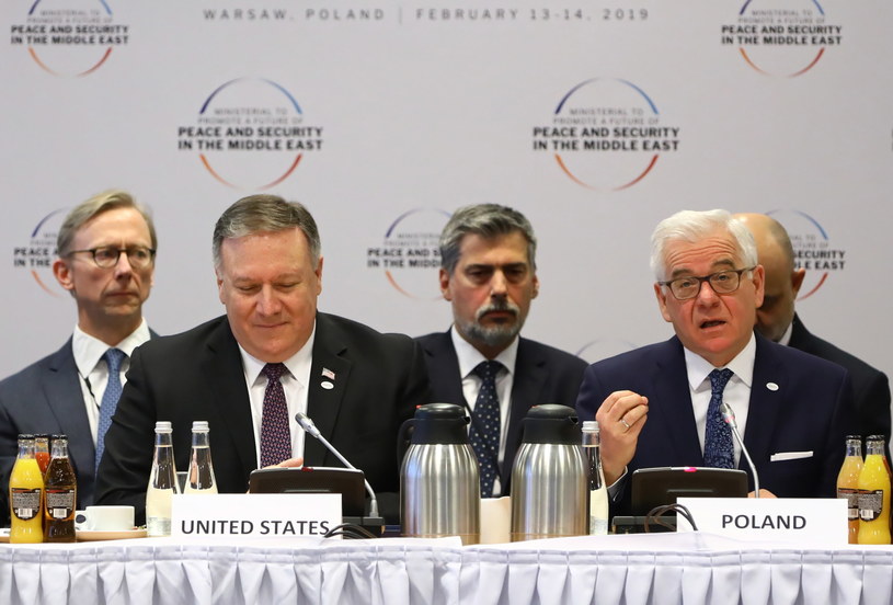 Minister spraw zagranicznych RP Jacek Czaputowicz (P) i sekretarz stanu USA Mike Pompeo /Rafał Guz /PAP
